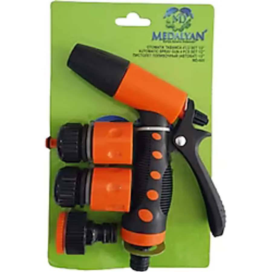 Storemax Bahçe Sulama Sistemleri Otomatik Tabanca 4'lü Set - Ahşap - 0 - 1 Yaş