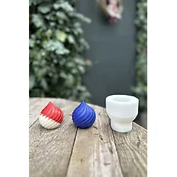 Storemax Concept Rus Masalı Mum Kalıbı (Silikon) - Ahşap