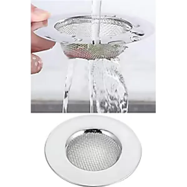 STOREMAX Elfshop Çelik Evye Lavabo Süzgeci 7,5 Cm Nzshp 1073447