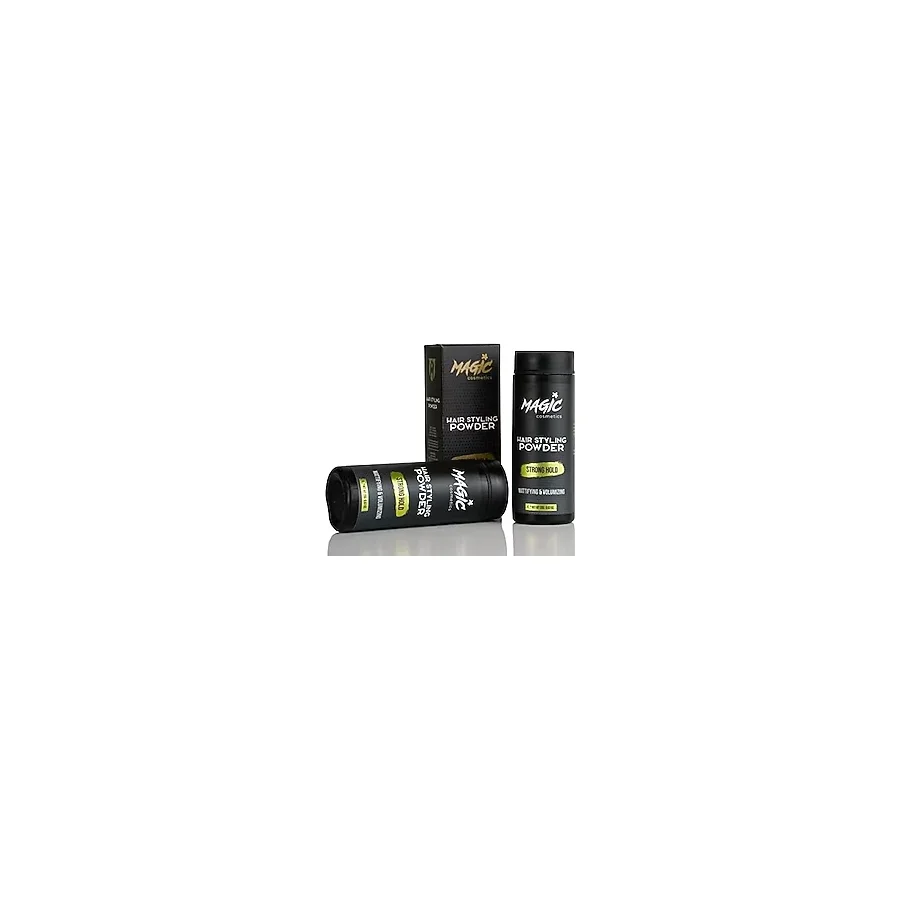 Storemax Magic Cosmetics Saç Şekillendirici Toz Wax 20GR - Şekillendirici Saç Pudrası, Mat Görünüm, Görünmez Doku, Anında Hacım Verici Pudra Wax - Tüm Saç Tipleri İçin, Unisex - 0 - Siyah
