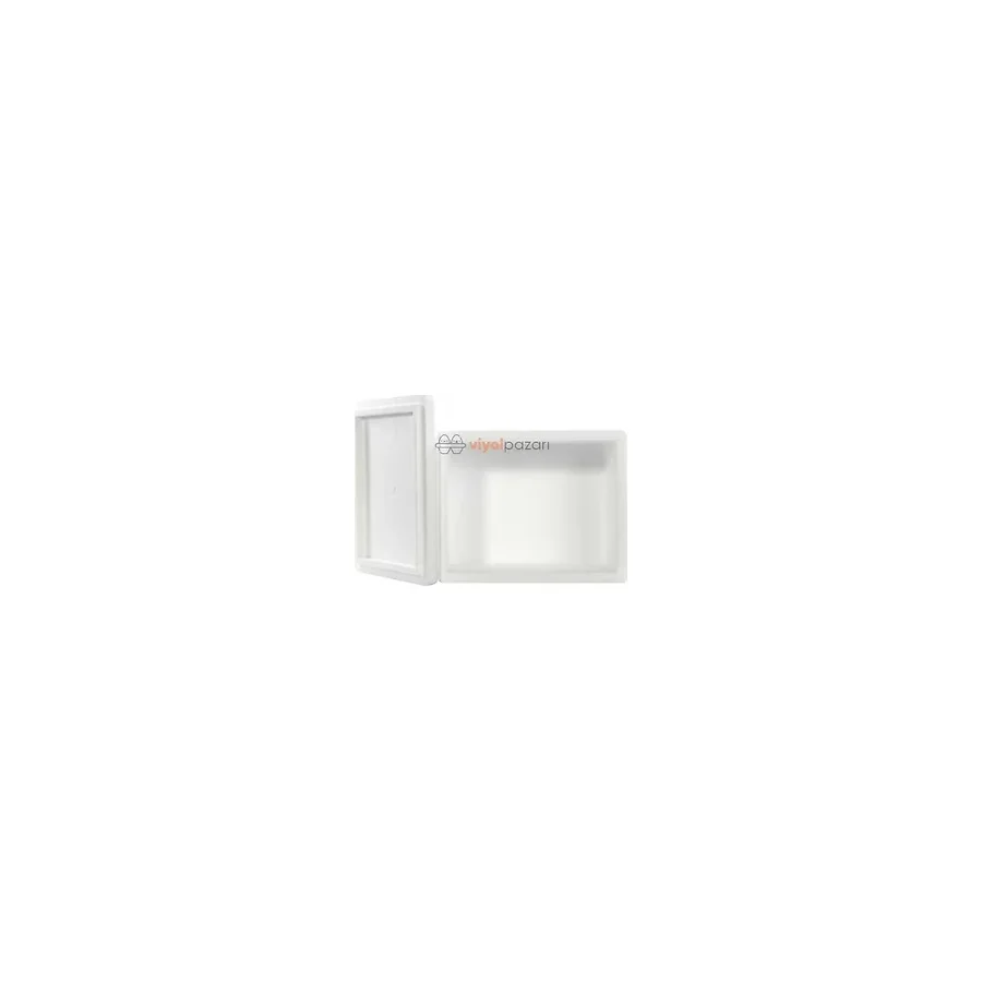Strafor Köpük Kutu (26.6X16.2x15.5)Cm 1 Kg - 15 Adet D-2