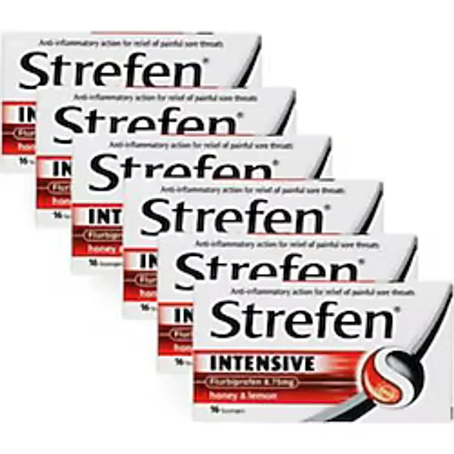 Strefen Intensive Honey & Lemon 16 Pastil 6 Adet