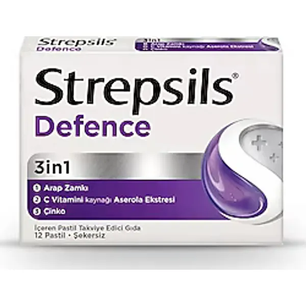 Strepsils Defence 12'li Pastil