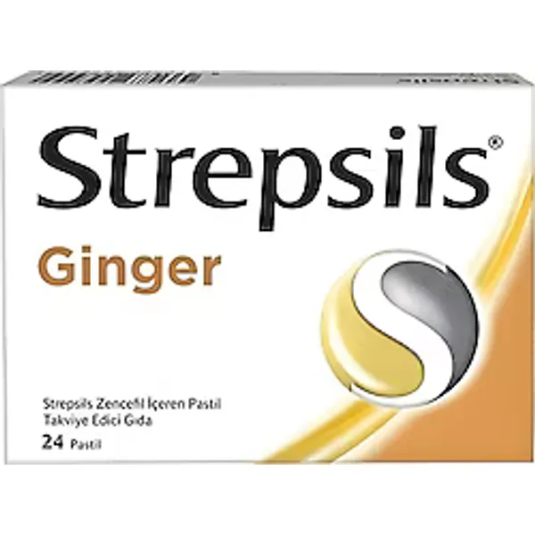 Strepsils Zencefil Aromalı 24'lü Pastil