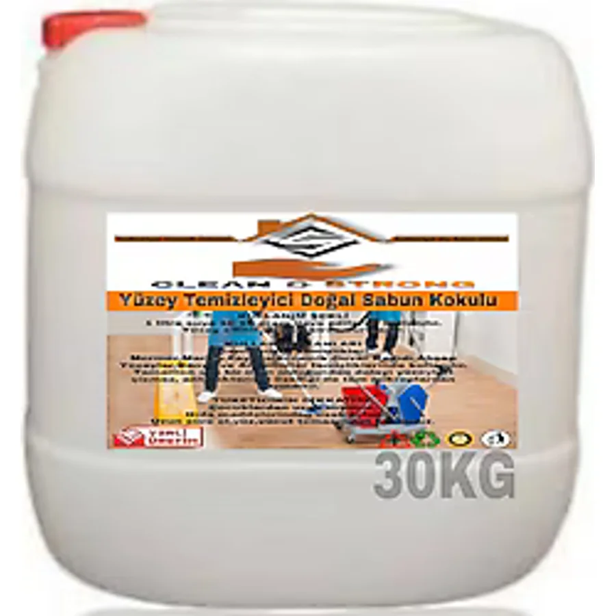 Strong & Clean Doğal Sabun Kokulu 30 kg Yüzey Temizleyici