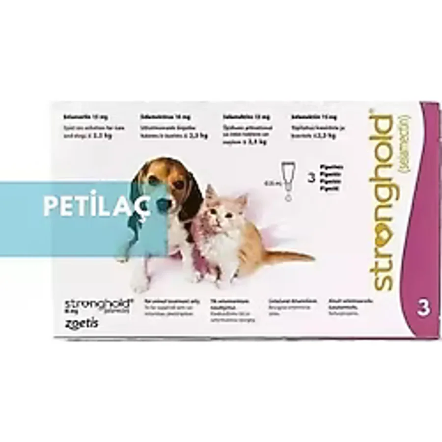 Stronghold 2.5 kg Altı Yavru Kedi Köpek Dış Parazit Damlası