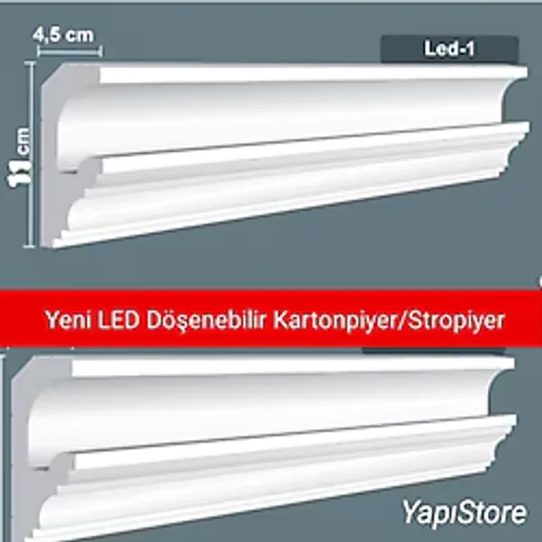 Stropiyer Kartonpiyer Led-1 Modeli 30.Mt