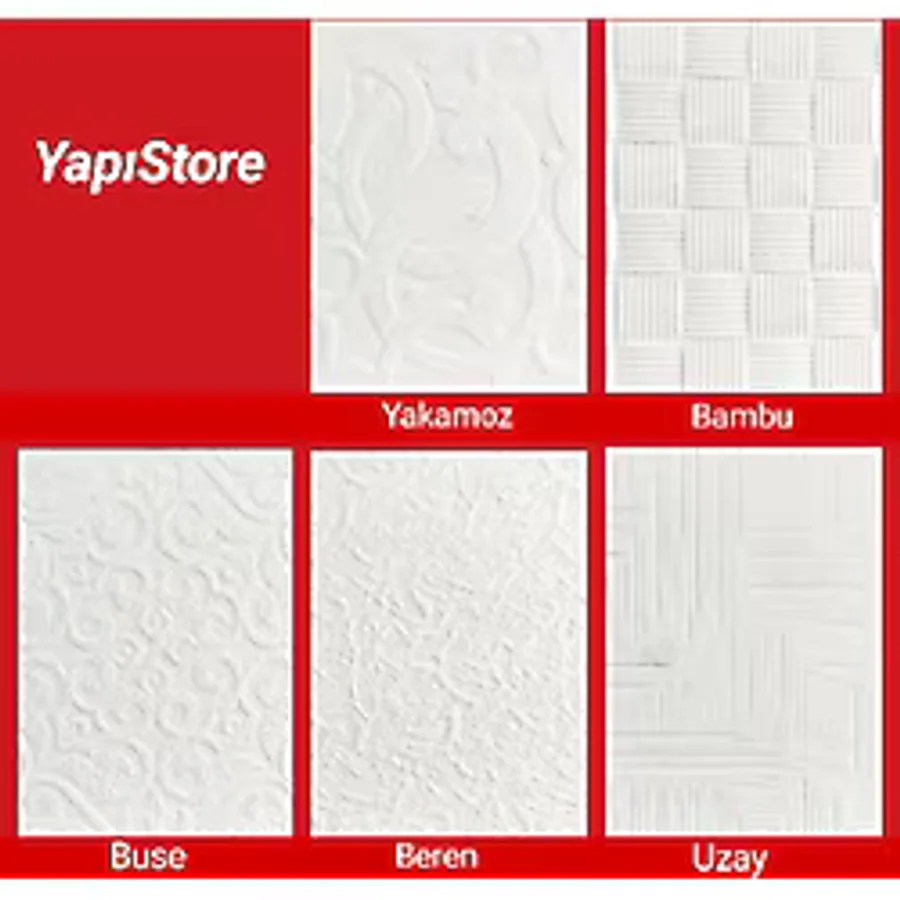 Stropiyer Tavan & Duvar Kaplama Paneli 1.Kalite 7.Farklı Model