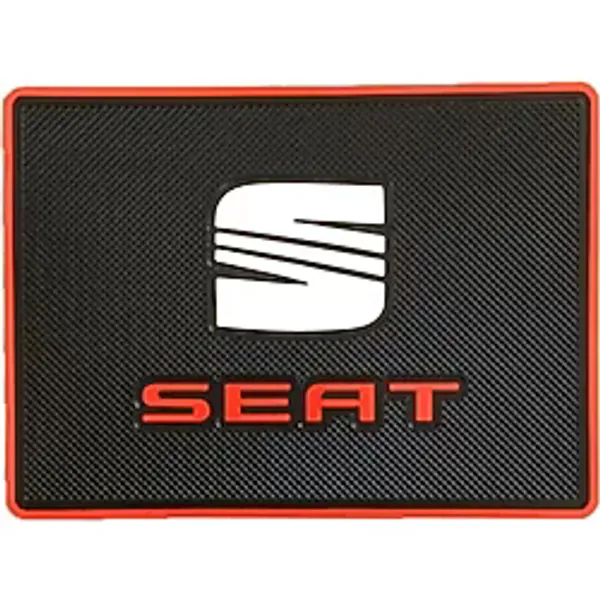 STTİCARET Seat Kaydırmaz Torpido Pedi - Seat Logolu Kaydırmaz Ped