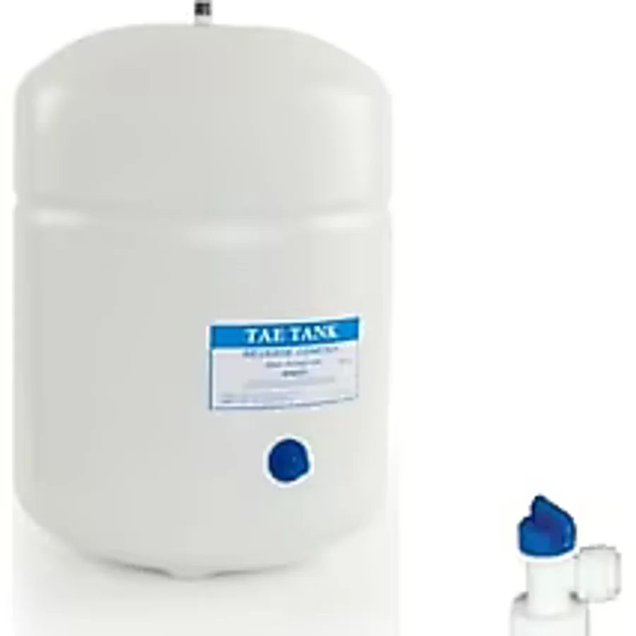 Su Arıtma Cihazı Metal Tank Su Deposu Quick Vana dahil 12 Litre 3.2 Galon