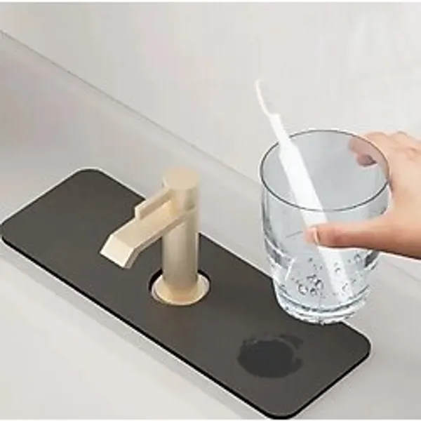 Su Emici Sihirli Lavabo Kenar Matı 38x13cm (4745)