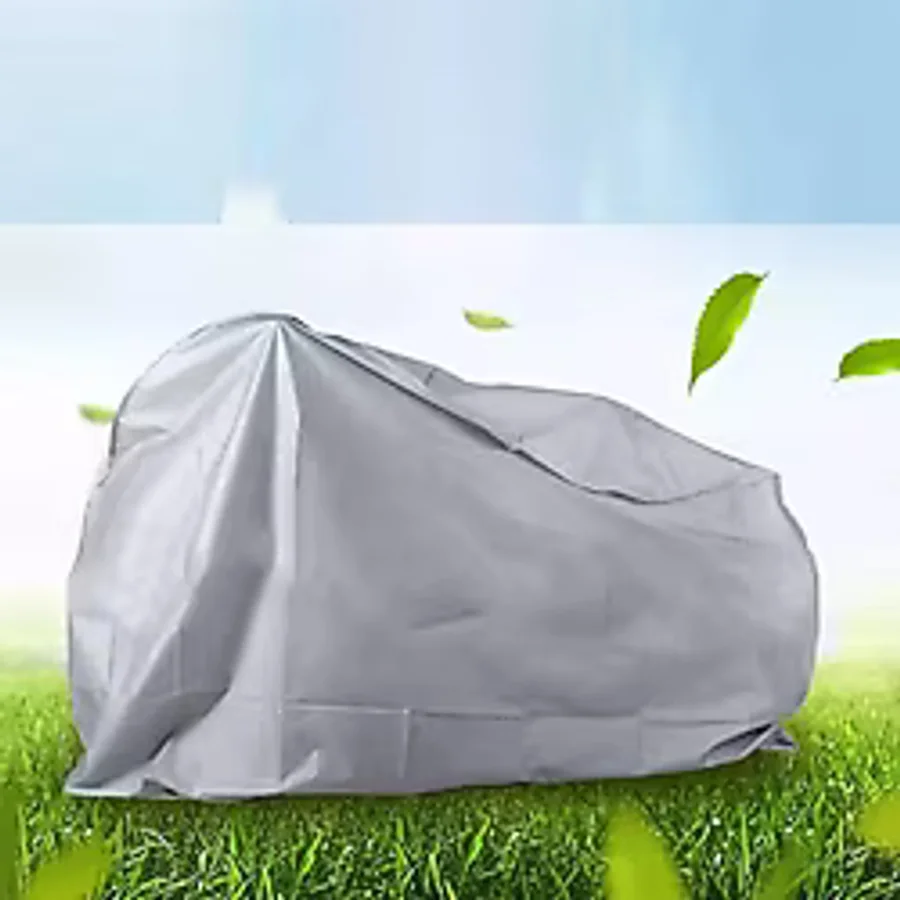 Su Geçirmez Bisiklet Koruma Örtüsü Brandası 110 x 200 CM Gri