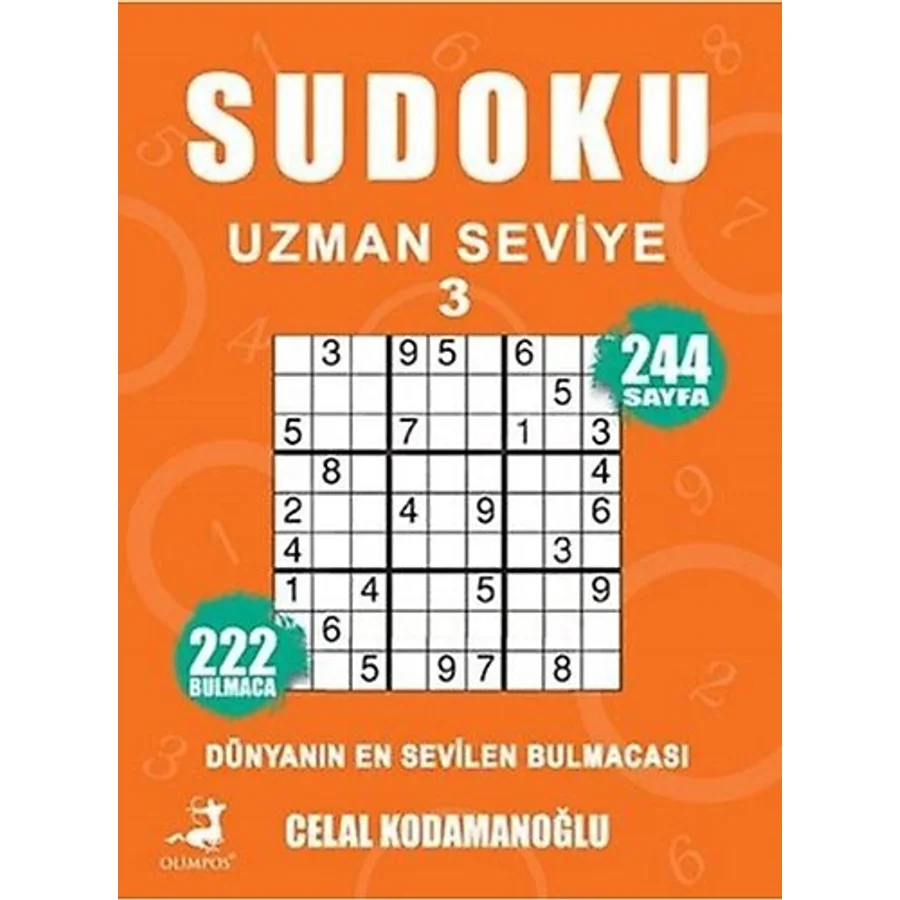 Sudoku Uzman Seviye 3 - Celal Kodamanoğlu