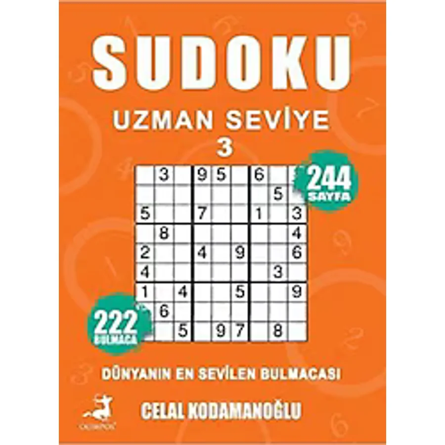 Sudoku Uzman Seviye 3 - Celal Kodamanoğlu