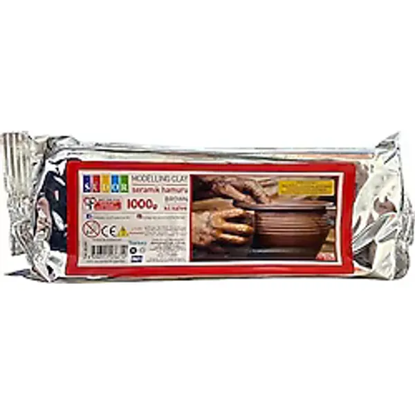 Südor 1000 gr Kahverengi Seramik Hamuru