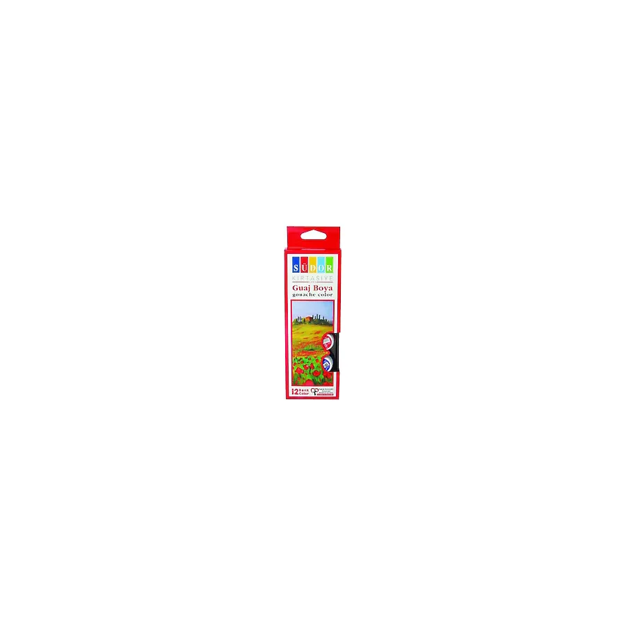 Südor 15 ml 12 Renk Guaj Boya Seti