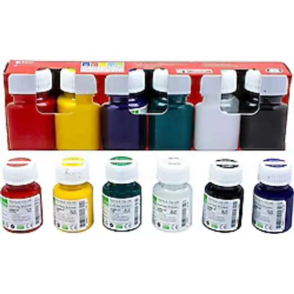 Südor 25 ml 6 Renk Kumaş Boyası