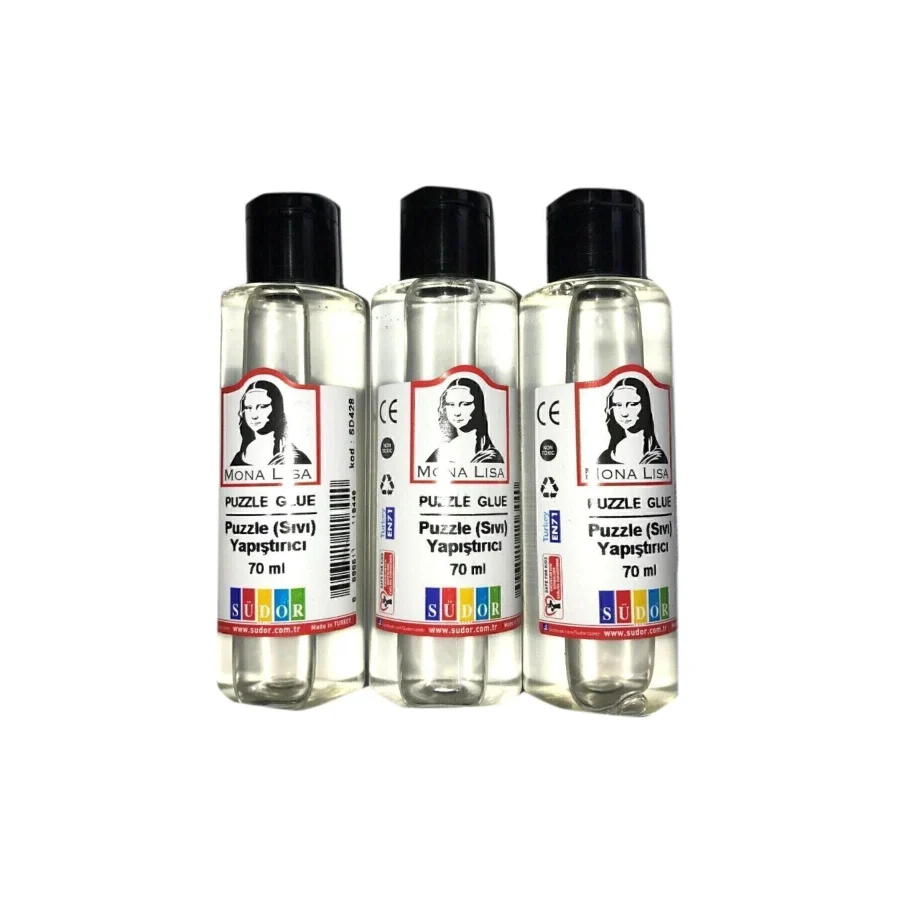 Südor 3x70 Ml Puzzle Yapıştırıcı Seti (Şeffaf)