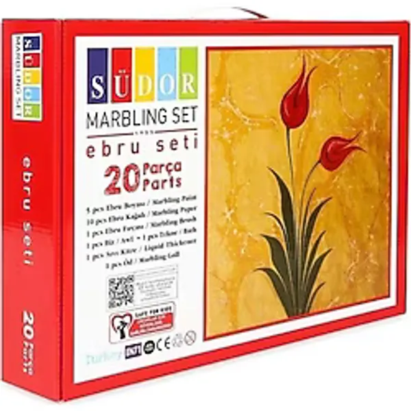 Südor Ebru Boyası Seti A4 Sd-85A4