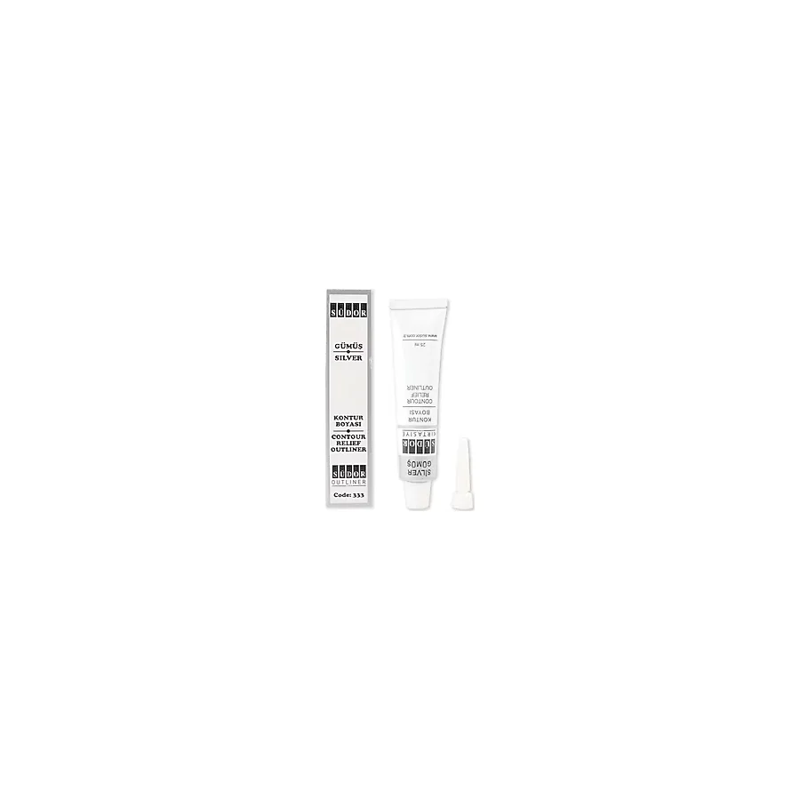 Südor Kontür Boyası 25ml Gümüş