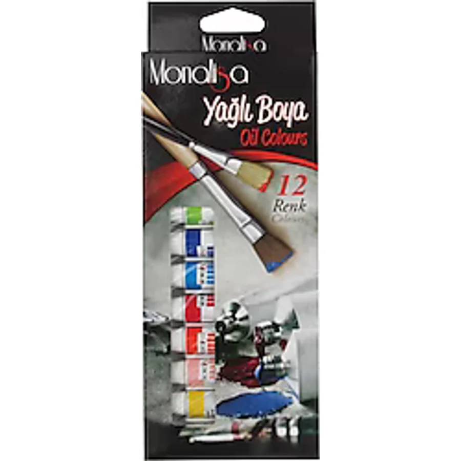 Südor Monalisa Sd72512 Tüp 12 ml 12'li Yağlı Boya