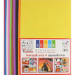 Südor Sk02 Eva 20x30 Cm 2 Mm 10'lu Karışık Renk