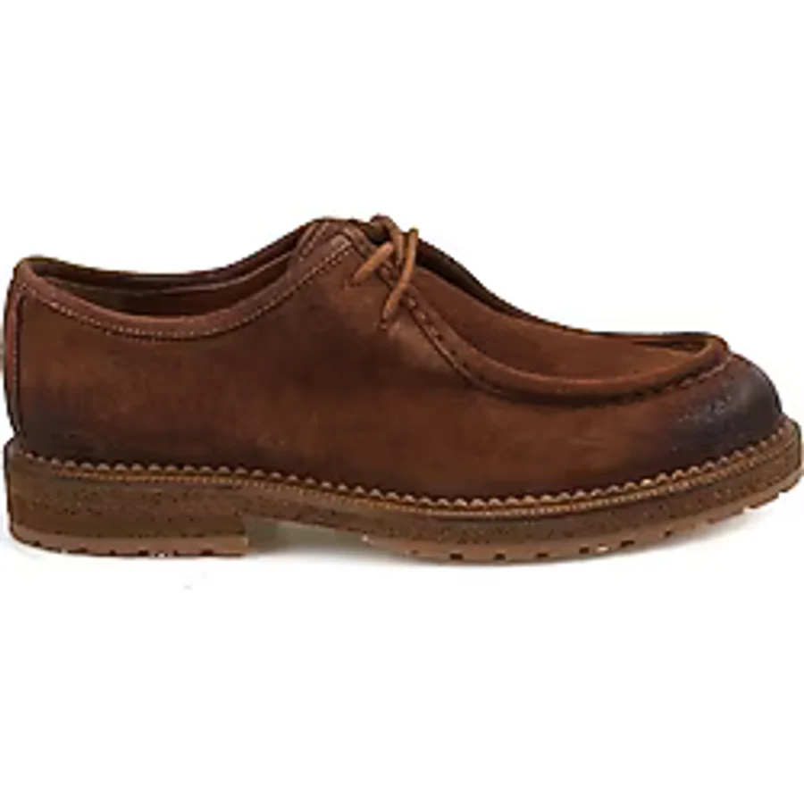 Süet Taba %100 Deri Oxford Eva Taban Casual Ayakkabı - 43
