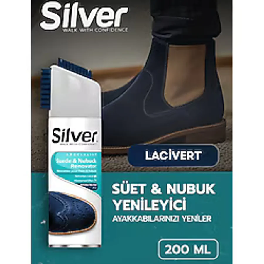 Süet ve Nubuk Yenileyici Sprey Boya Su İtici Etkili Lacivert 200ML