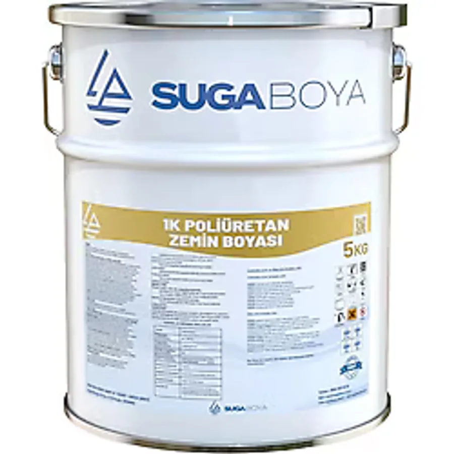 Suga 1K Poliüretan Zemin Boyası 5 Kg
