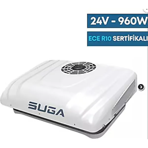 Suga 24V Karavan Kilima Uyku - Park Tavan Kliması 950W 9000BTU - Standart