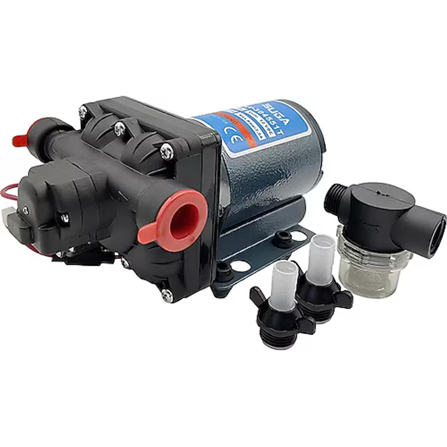 Suga Karavan & Tekne Hidrofor Pompası 12V 7.5 Litre 31 Psı/2.1 Bar