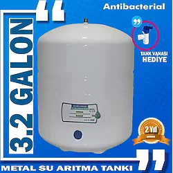 Sulook Su Arıtma Cihazı Tankı 3.2 Galon Metal (12 Litre)
