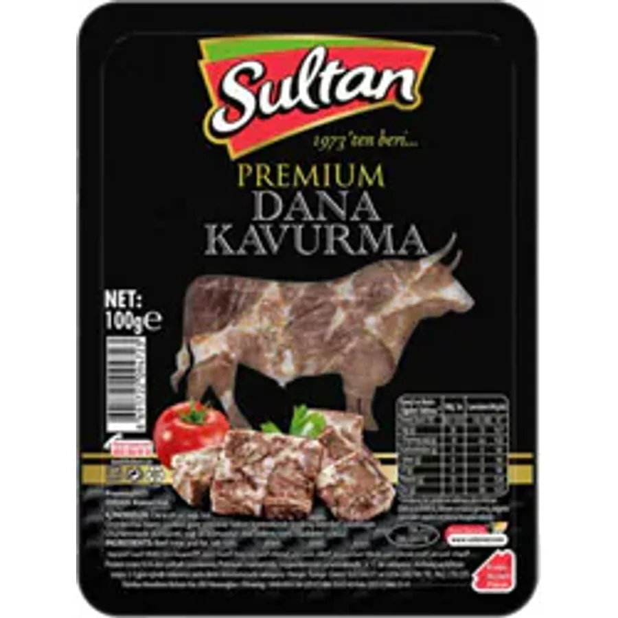 Sultan 100 gr Dilimli Kavurma