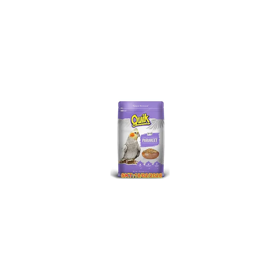 Sultan Papağanı Yemi Quik Paraket Yemi 750 Gram - Papağan Yemi 750 Gr. Skt/18/02/2028