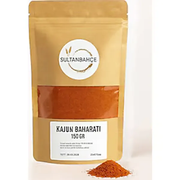 Sultanbahçe Baharat Kajun Baharatı 150 Gr Patates Baharatı Tavuk Baharatı Doğal Katkısız