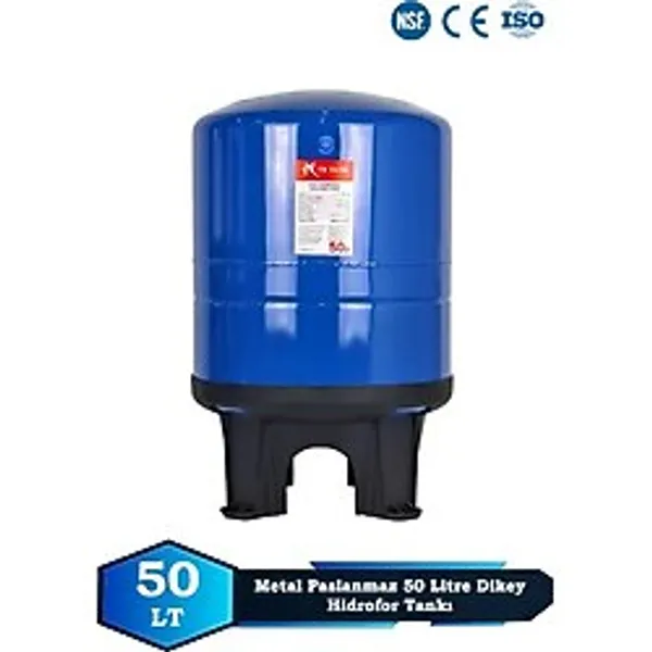 Sumarkt Trtank Profesyonel 50 Litre Dikey Ayaklı Nsf Membranlı Hidrofor Genleşme Tankı