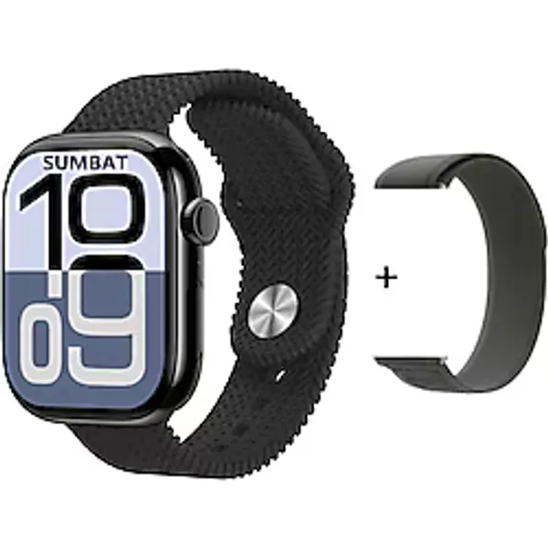 SUMBAT HK10 PRO MAX Yeni Kasa Watch 10 SonVersiyon Yerçekimi Sensör Amoled Ekran Full Donanımlı Akıllı Saat