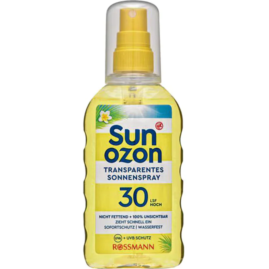 Sun Ozon Transparent Spf 30 200 ml Güneş Spreyi