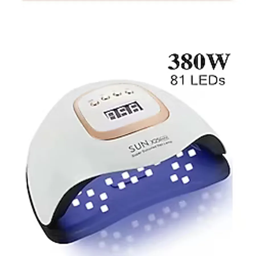 Sun Uv Led Nail Lamp; Sun X25 Max Uv LED Kurutucu 380W , 81 LED Kalici Oje Kurutucu