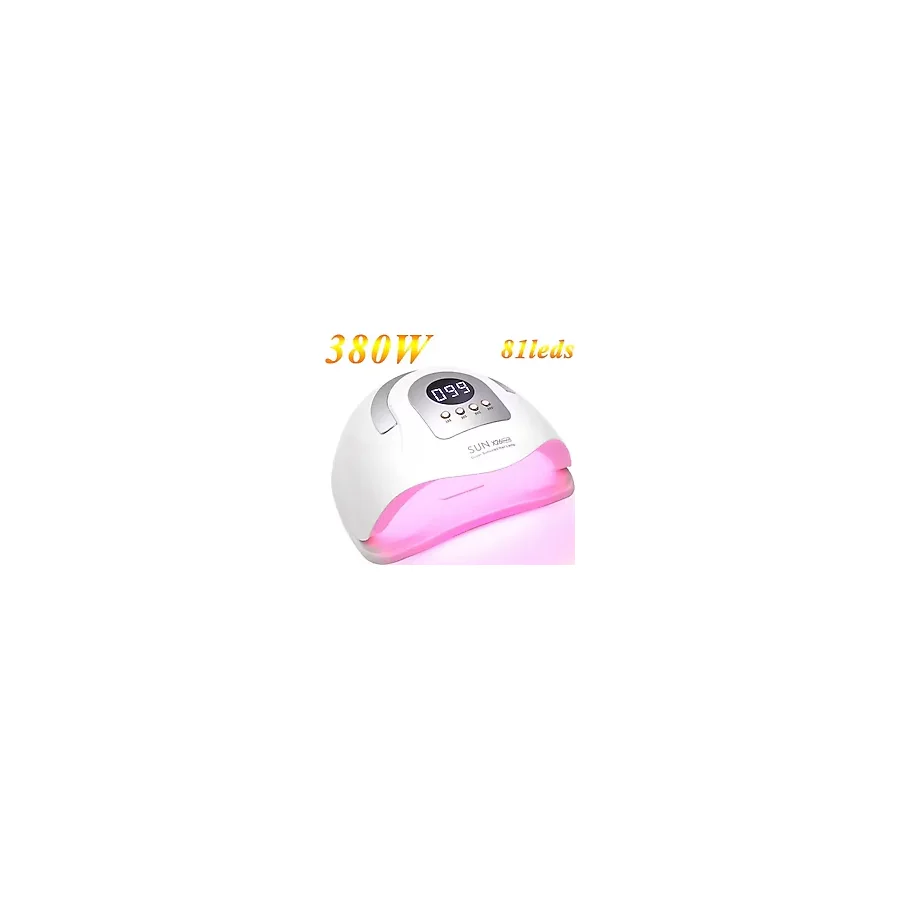 SUN X26 MAX 380 WATT 81 LED KALICI OJE JEL TIRNAK KURUTUCU UV LED LAMBA