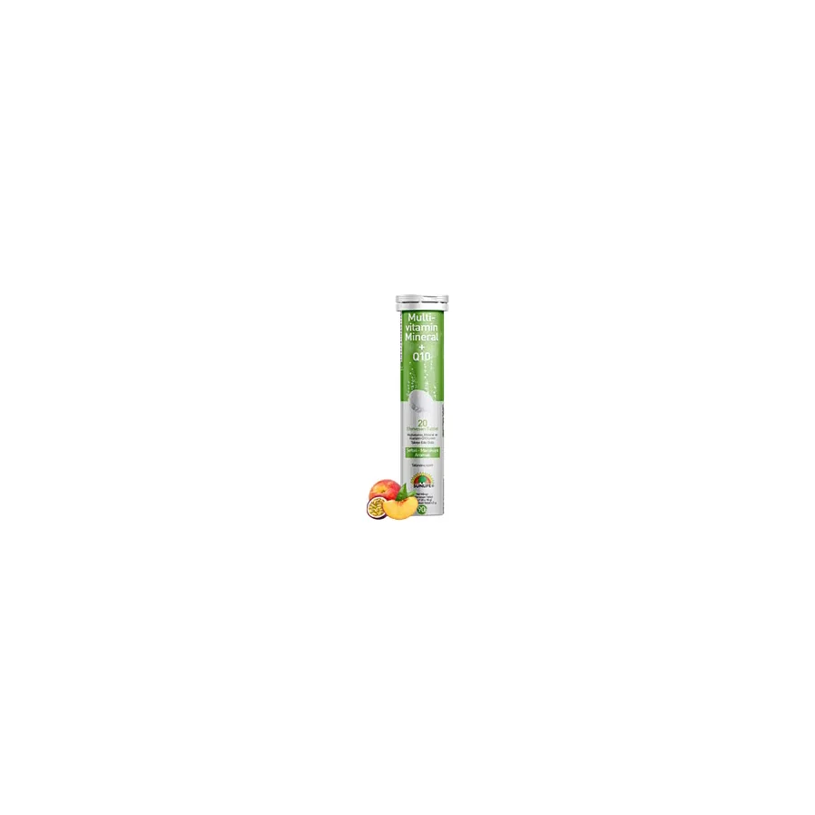 Sunlife Multi-Vitamin Mineral + Q10 20 Efervesan Tablet