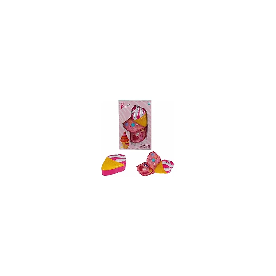 Sunman Oyuncak Dondurma Şekilli 2 Katlı Makyaj Güzellik Seti SUN-S00002595 - Yok