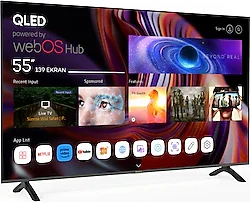 Sunny SN55QMN252 4K Ultra HD 55" 140 Ekran Uydu Alıcılı webOS Smart QLED TV