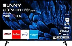 Sunny SN65FMN252 Frameless 4K Ultra HD 65" 165 Ekran Uydu Alıcılı webOS Smart LED TV