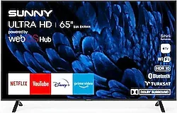 Sunny SN65QMN252 4K Ultra HD 65" 165 Ekran Uydu Alıcılı webOS Smart QLED TV