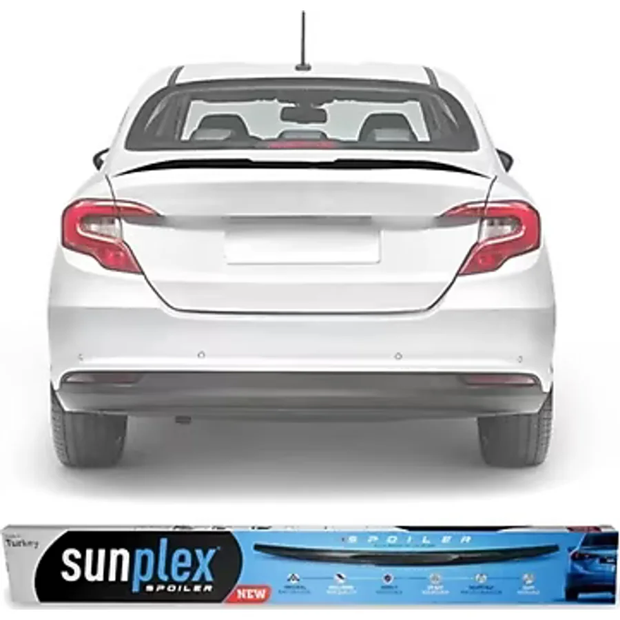 SUNPLEX Fiat Egea Sedan Bagaj Üstü Piano Black Spoiler