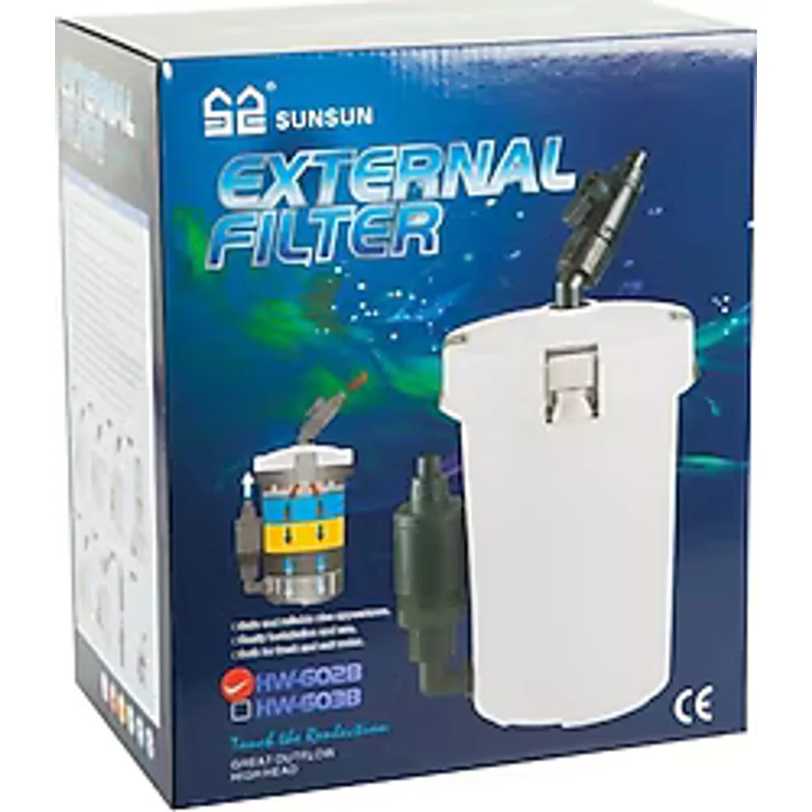 Sunsun HW-602B 400 lt/h Akvaryum Dış Filtre