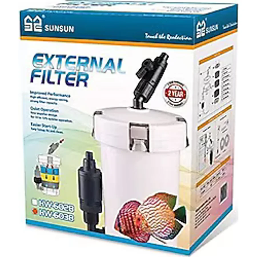 Sunsun HW-603B 400 lt/h 6 W Akvaryum Dış Filtre