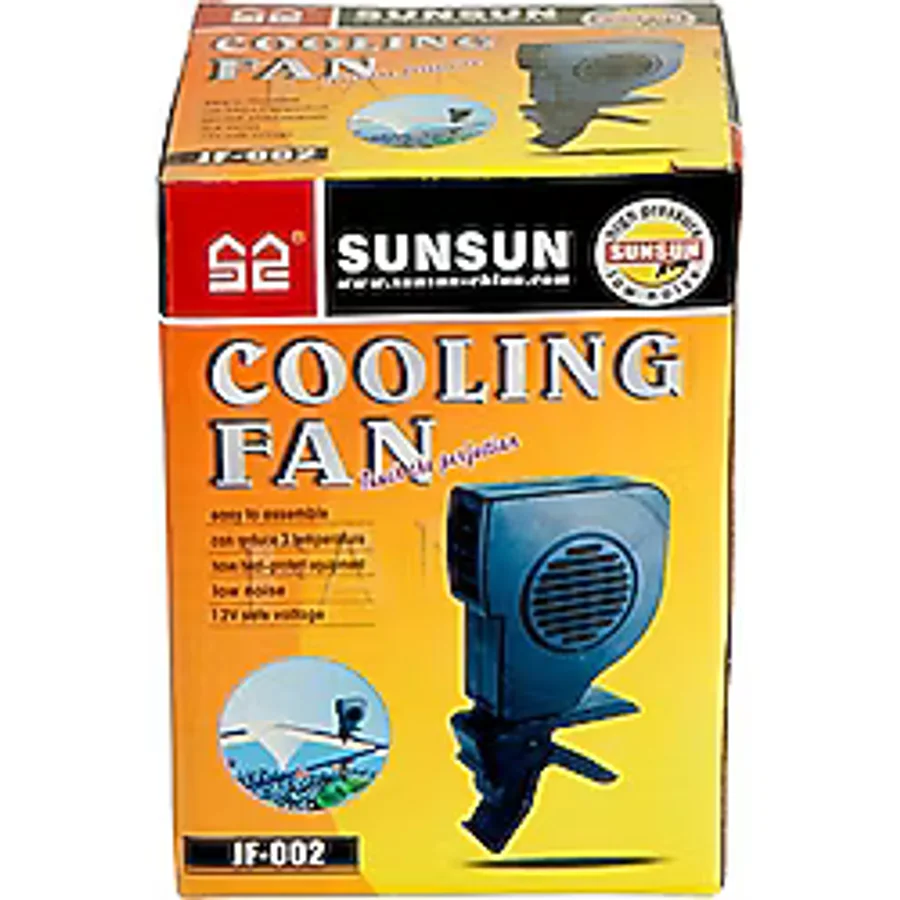 Sunsun JF 002 Akvaryum Soğutma Fanı 7 W (8,6 x 3,6 x 17,2 cm)