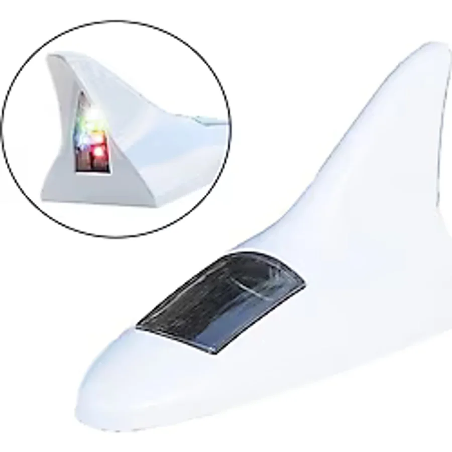 Sunup Solar LED Işıklı Shark Oto Anten Lambası